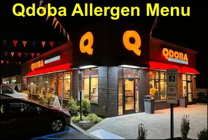 Qdoba Allergen Menu